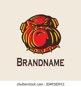 DJ bulldog head logo, suitable for business logos, brands, teams, communities or whatever.