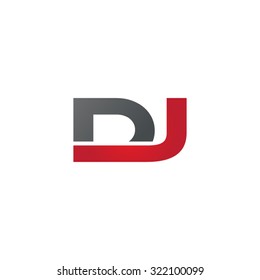 DJ company linked letter logo