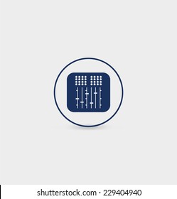 DJ control panel icon 
