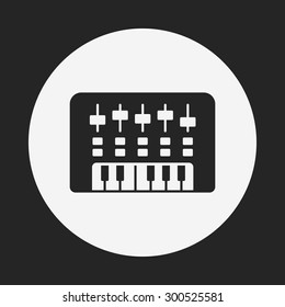 DJ disk icon