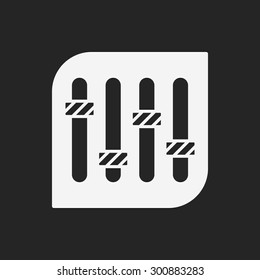 DJ disk icon