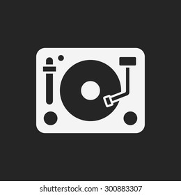 DJ disk icon