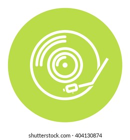 DJ disk icon