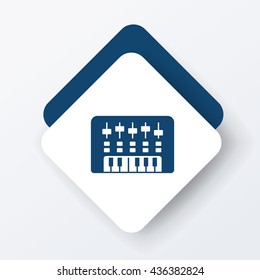 DJ disk icon