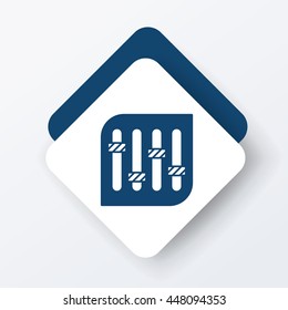 DJ disk icon