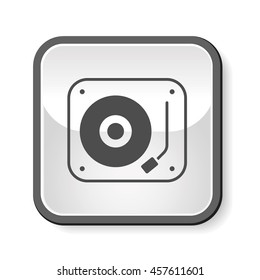 DJ disk icon