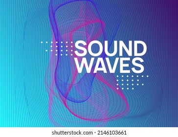 Dj event. Dynamic fluid shape and line. Curvy concert banner template. Dj event neon flyer. Techno trance party. Electro dance music. Electronic sound. Club fest poster.