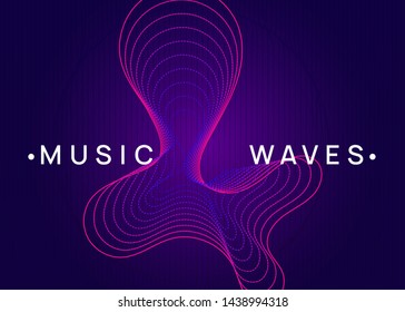 Dj flyer. Dynamic fluid shape and line. Digital show banner design. Neon dj flyer. Electro dance music. Electronic sound event. Club fest poster. Techno trance party.