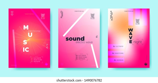 Dj Flyer. Wave Lines. Trendy Music Abstract. Fuchsia Electronic Motion Background. Pink Dj Party. Dance Event. Bright Music Abstract. Trendy Electronic Motion Background. Dj Flyer.