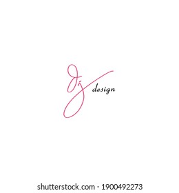 Logo manuscrito de DJ para identidad