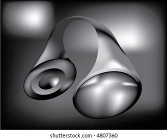 dj headphones vector