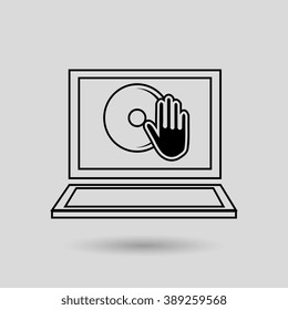 dj icon design 