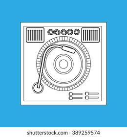 dj icon design 