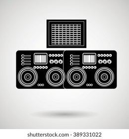 dj icon design 