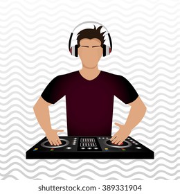 dj icon design 
