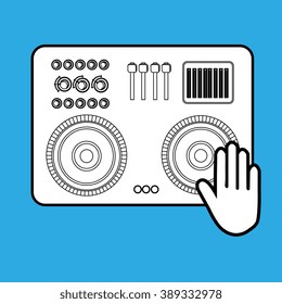 dj icon design 