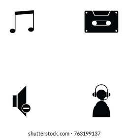 dj icon set