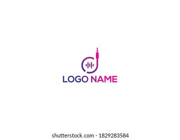 DJ or dj Logo  for a Company