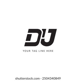 DJ logo Creative vector logo design