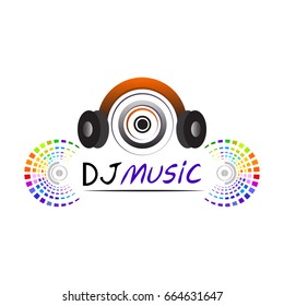 dj logo design