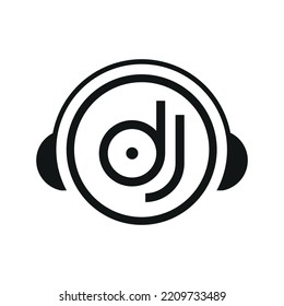 Dj Logo Design Music Logo Dj Stock Vector (Royalty Free) 2209733489 ...