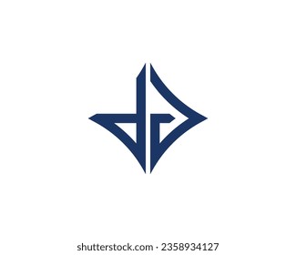 DJ logo design vector template