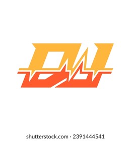 Vector de logotipo DJ del símbolo de música digital de jockey de disco, icono de fiesta disco. aislado de fondo blanco.