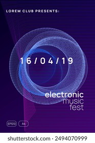 Dj Magazine. Techno Concert Template. Soundwave Audio Invitation. Party Flyer. Violet Music Banner. Blue Fest Event. Festival Invite. Green Dj Magazine