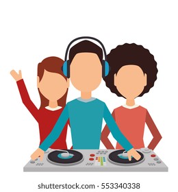 dj man music icon