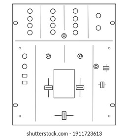 dj mixer, disco party mix