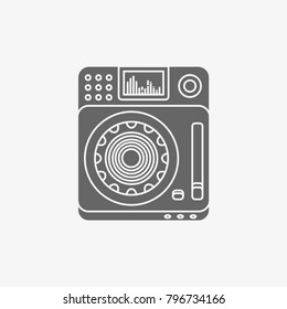 dj mixer vector icon