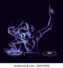 Dj mixing sound Disco Techno Electronic Audio