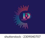 Dj music vector logo design, sound modern dj logo icon. set as business dj