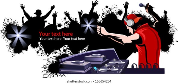 DJ and party