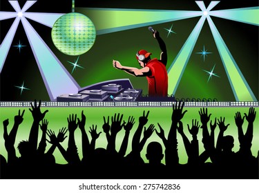DJ and party