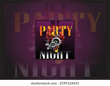 DJ Party Social Media Poster Design