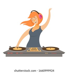 589 Dj Logo With Woman Images, Stock Photos & Vectors | Shutterstock