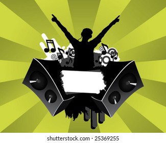 DJ playing music