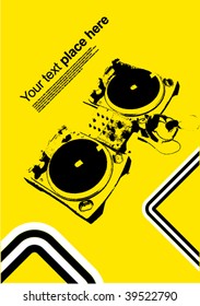 Dj poster or flyer