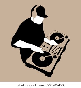 DJ Scratch Mixing Turntable