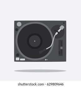 Dj table icon, vector illustration design. Electronic objects collection.