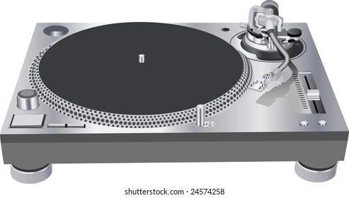 DJ turntable