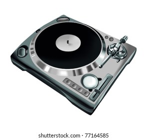 DJ turntable