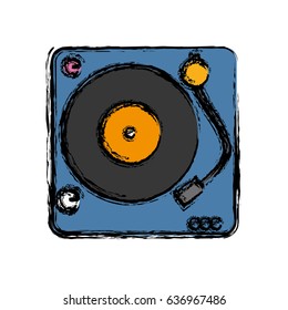dj turntable design