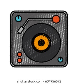 dj turntable icon