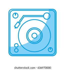 dj turntable icon
