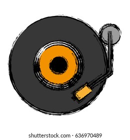 dj turntable icon