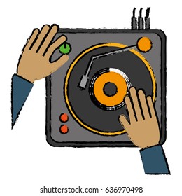 dj turntable icon