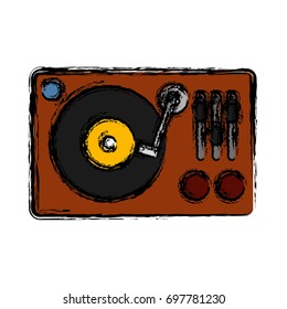 dj turntable icon 