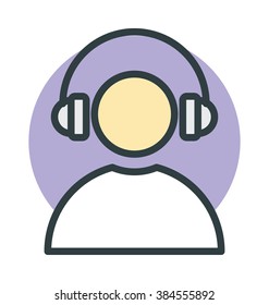 Dj Vector Icon